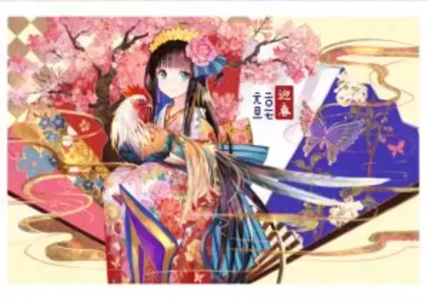 「年賀状トレード」にサーティワンお年玉年賀はがきや、刀剣乱舞塗り絵、人気絵師作品はがき続々登場