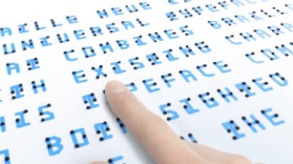 晴眼者も 視覚障害者も ニュータイプのユニバーサル点字フォント Braille Neue 開発者に聞く 18年3月18日 エキサイトニュース