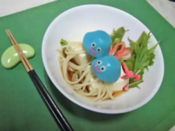 白玉＋パスタ＝モンスター！？ゆで上がったホイミスライムが可愛くて美味しそう