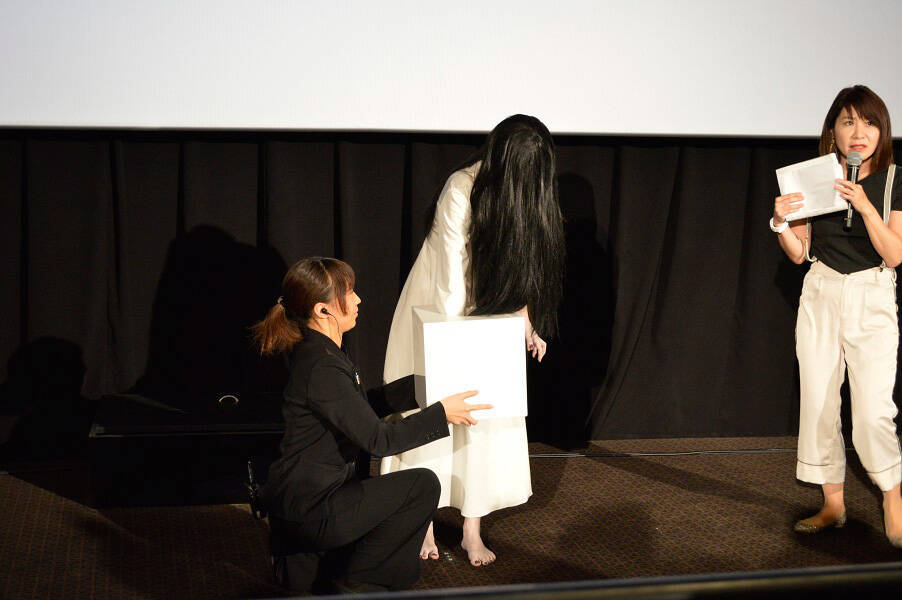 何も話せない貞子が1人で頑張った試写会イベントに行ってきた