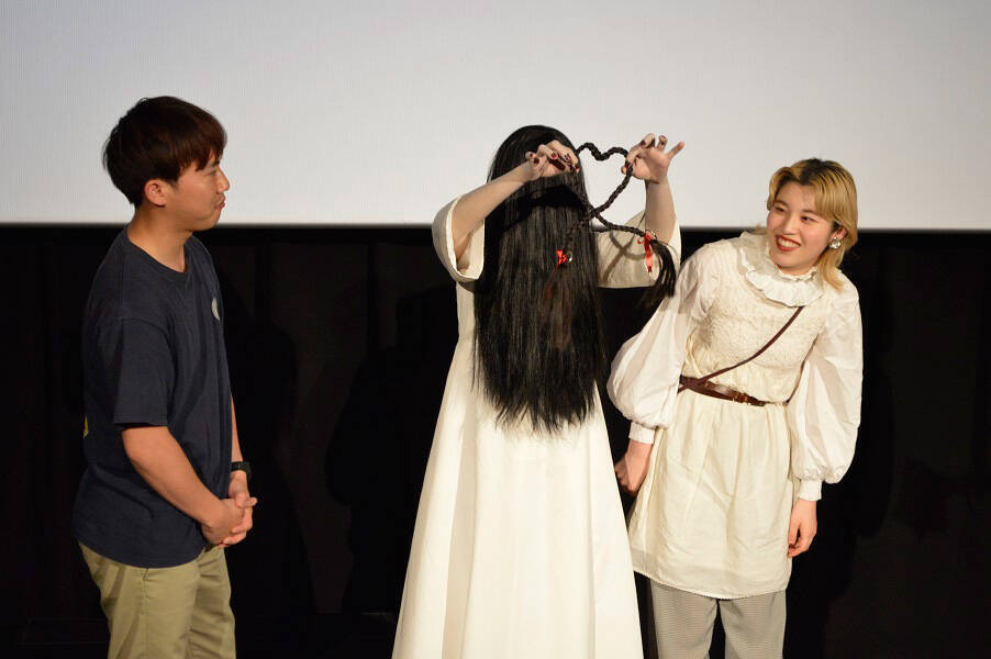 何も話せない貞子が1人で頑張った試写会イベントに行ってきた