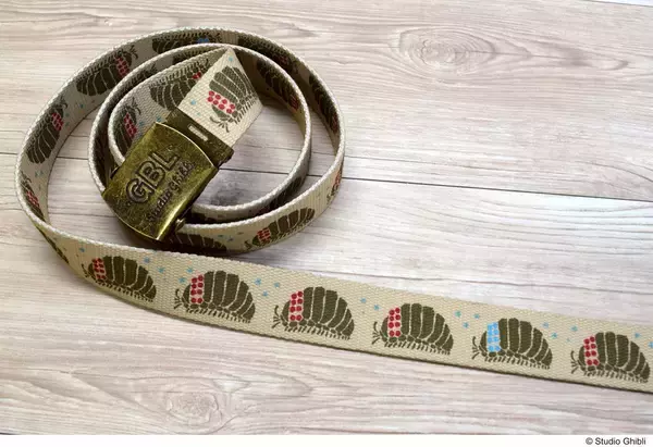 「ジブリ作品がアメカジ風なベルトに！5作品がモチーフのGIベルトシリーズ登場」の画像