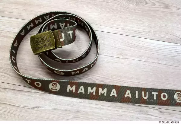 「ジブリ作品がアメカジ風なベルトに！5作品がモチーフのGIベルトシリーズ登場」の画像