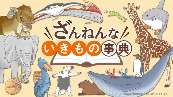 ざんねんないきもの事典 19年夏もeテレで放送決定 13話から話の全8話 19年6月21日 エキサイトニュース