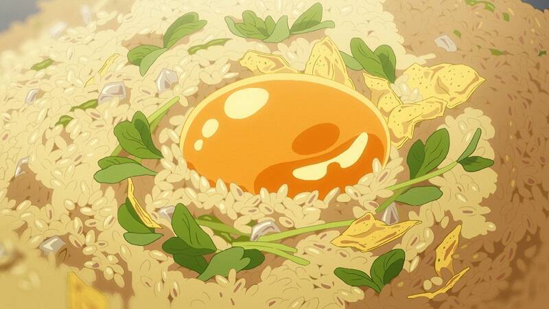 「天気の子」のアニメ飯「のり塩すごもりチャーハン」がレシピ動画化