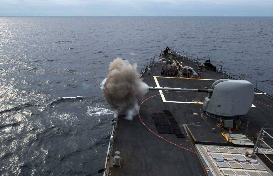 BAEシステムズ　米海軍5インチ砲Mk45のMod4改修分を出荷