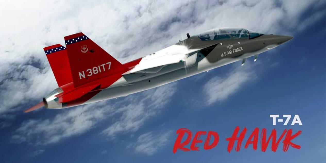 アメリカ空軍の新型ジェット練習機 制式名称 T 7aレッドホーク に決定 19年9月17日 エキサイトニュース
