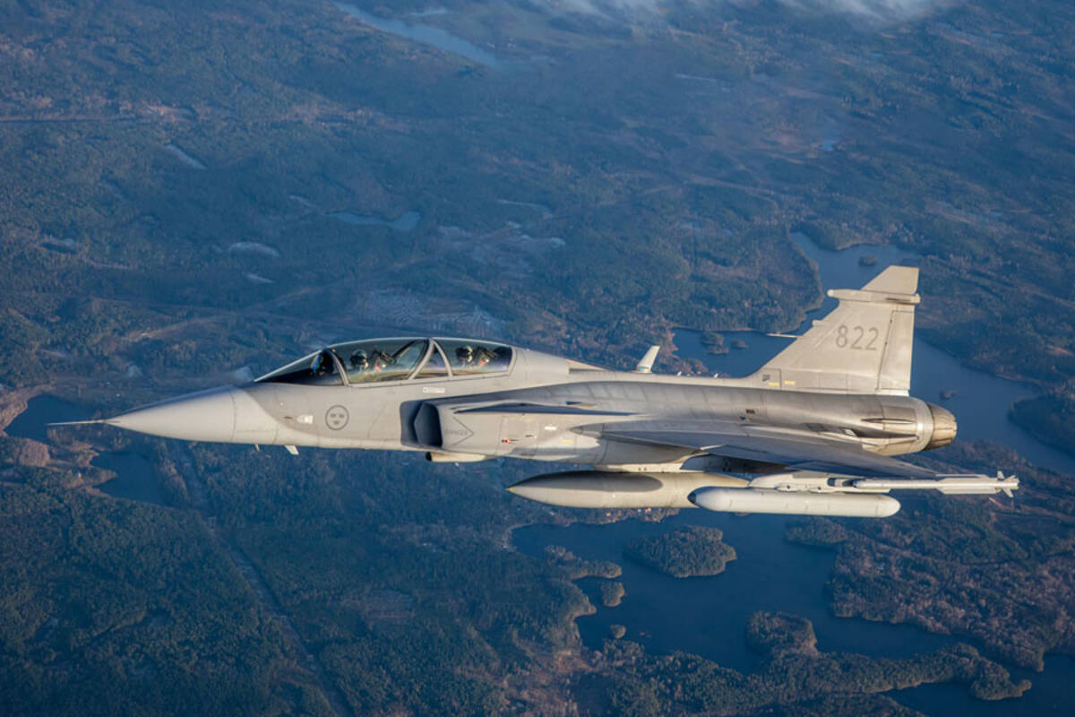 サーブの次世代電子戦ポッド 戦闘機グリペンでの飛行試験に成功 19年11月12日 エキサイトニュース