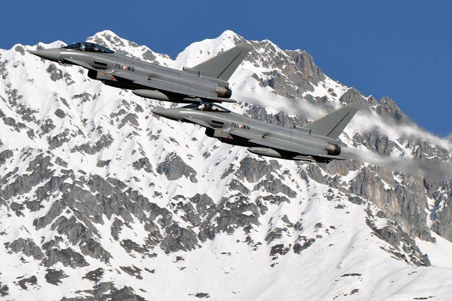 ダボス会議の空を守ったスイス・オーストリア・ドイツ空軍