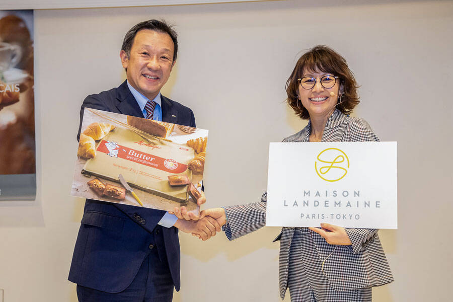 日本本格初上陸の高級発酵バター「モンテギュバター」を使用！メゾン・ランドゥメンヌ新商品試食会