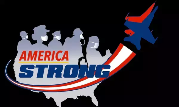 「アメリカ軍曲技飛行チーム　新型コロナウイルスと戦う人々を激励する合同飛行を各地で実施」の画像