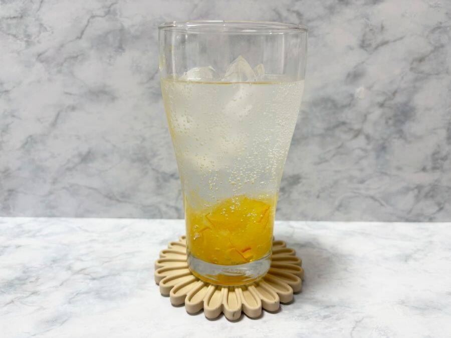 アヲハタ公式「ママレード＋炭酸水」で作る即席レモンスカッシュ　話題のレシピを試してみた