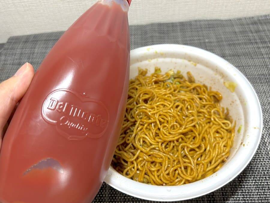 「これナポリタンじゃん」　デルモンテ公式おすすめのU.F.O.ちょい足しを試してみた