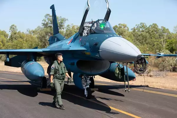 「空自F-2が初参加　オーストラリアで17か国参加の共同訓練「ピッチ・ブラック」」の画像