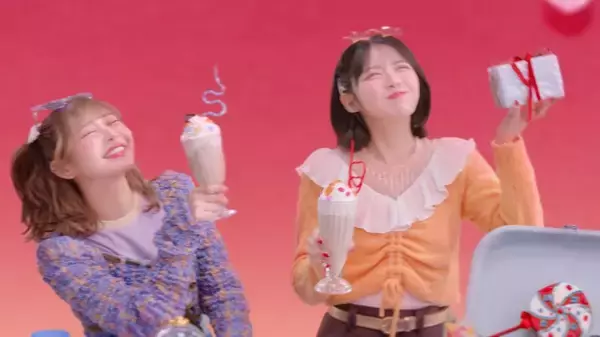 「FRUITS ZIPPERが「何度でも楽しめるクリスマス」を提案　明治WebCM＆54回「イブ」動画公開」の画像