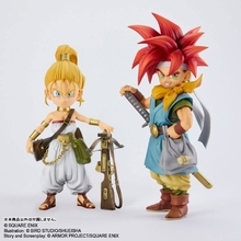 名作RPG「クロノ・トリガー」クロノ＆マールがフィギュア化　パッケージの立ち姿を完全再現