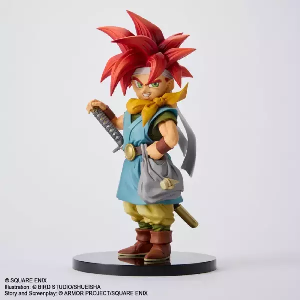 「名作RPG「クロノ・トリガー」クロノ＆マールがフィギュア化　パッケージの立ち姿を完全再現」の画像