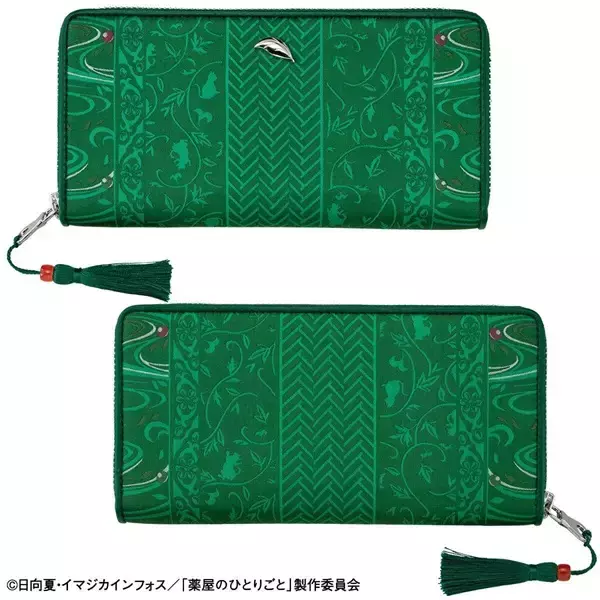 「西陣織とコラボした「薬屋のひとりごと」の長財布が発売！猫猫と壬氏をイメージしたデザイン」の画像
