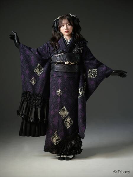 プリンセスからヴィランズまで　希空が魅せる振袖4変化、スタジオアリス新WebCM