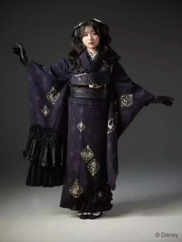 「プリンセスからヴィランズまで　希空が魅せる振袖4変化、スタジオアリス新WebCM」の画像