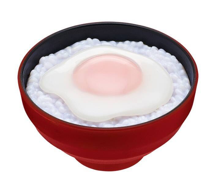 いくらが光る カプセルトイ「いくら&卵かけご飯ライト」発売