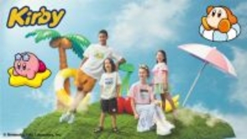 GU×星のカービィ、新作コレクション発売　テーマは「プププリゾート」