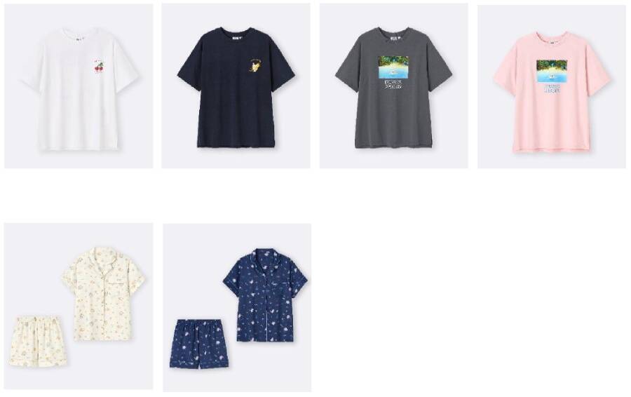 GU×星のカービィ、新作コレクション発売　テーマは「プププリゾート」