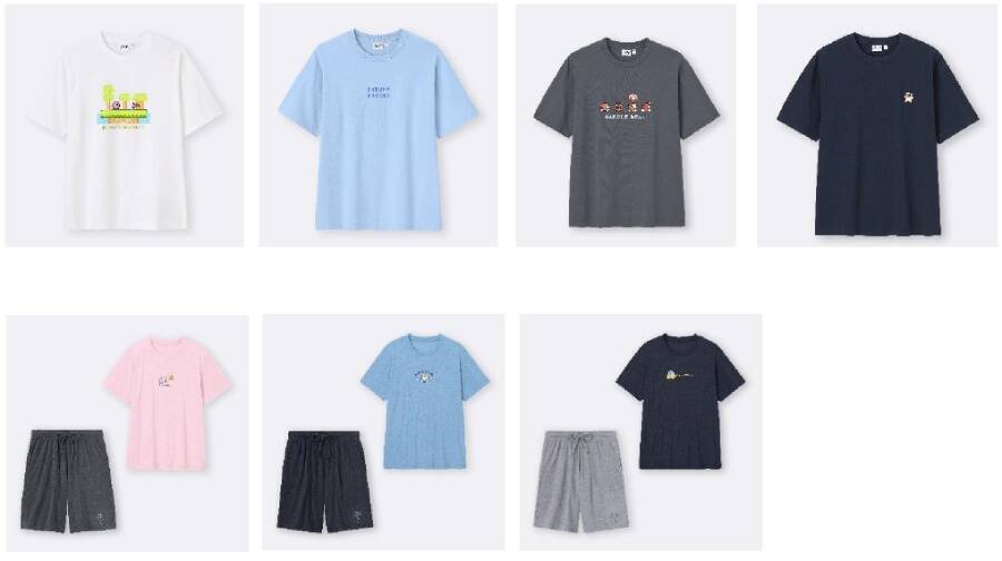 GU×星のカービィ、新作コレクション発売　テーマは「プププリゾート」