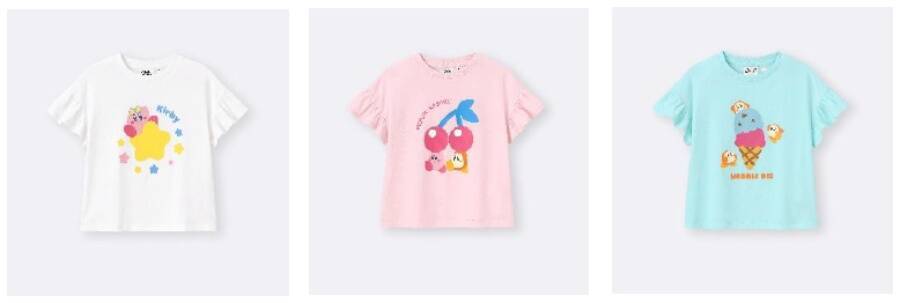 GU×星のカービィ、新作コレクション発売　テーマは「プププリゾート」