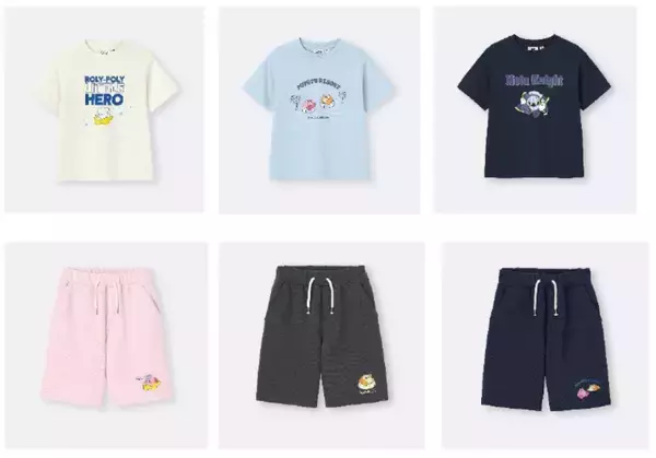 「GU×星のカービィ、新作コレクション発売　テーマは「プププリゾート」」の画像