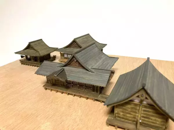 「室町時代にタイムスリップ？洛中洛外図から立体化した武家屋敷ジオラマがスゴイ」の画像