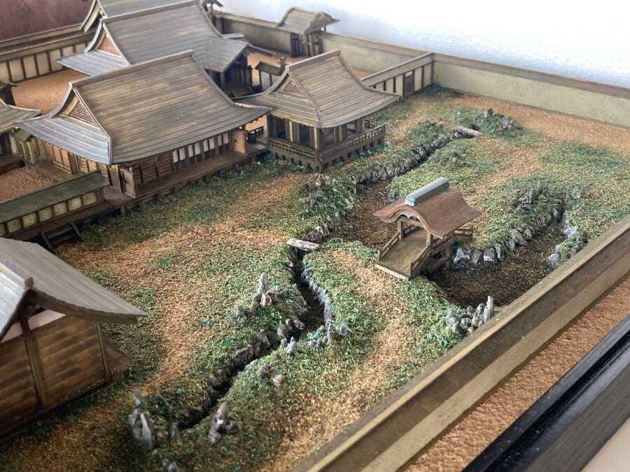 室町時代にタイムスリップ？洛中洛外図から立体化した武家屋敷ジオラマがスゴイ