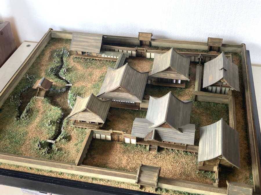 室町時代にタイムスリップ？洛中洛外図から立体化した武家屋敷ジオラマがスゴイ