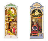 「ウッドパズルとミニチュアハウスの要素が楽しめる「つくるんです」より「ブックヌックシリーズ」2種が新発売」の画像5