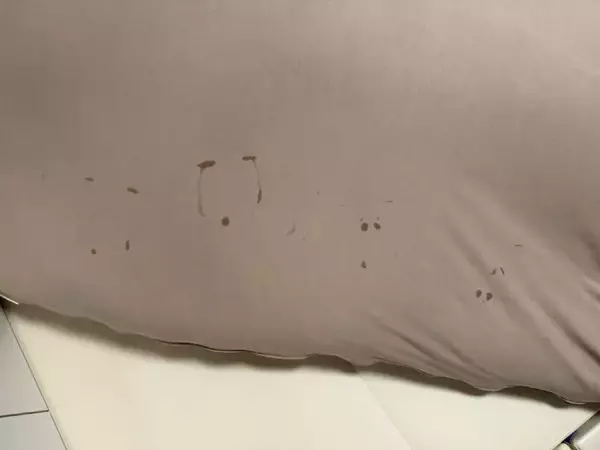 魚拓ならぬ「泣き拓」？イヤイヤ期の2歳児がヨギボーに残した跡に癒やされる人続出