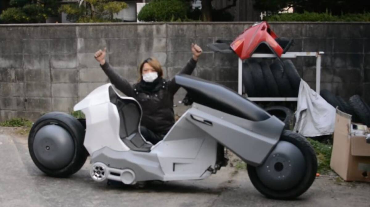 変なバイク作る系ユーチューバー がakira 金田のバイク 再現に挑戦 22年1月27日 エキサイトニュース