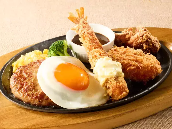 ココス春の新作「満腹！オールスタープレート」登場　大人のお子様ランチ級の豪華さ