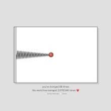 バネを引っ張って、ビヨーンってするだけ　Webサイト「Boing」になぜか癒やされる人続出