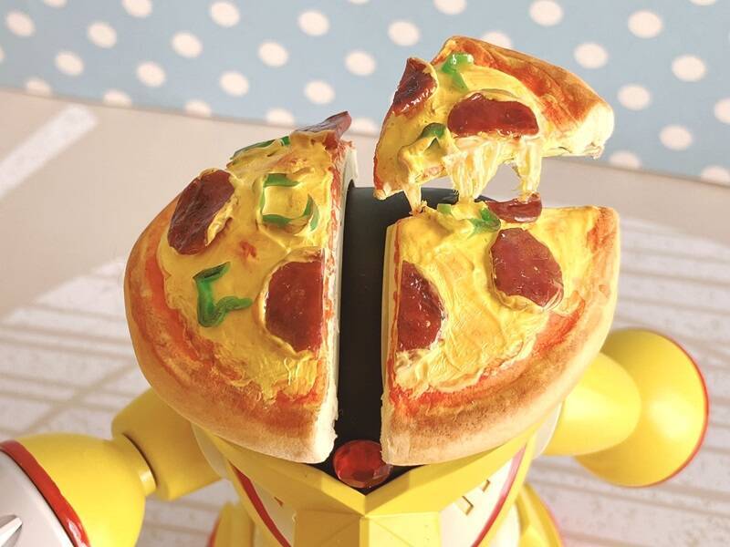 アッガイが美味しそうなピザに　ファンアート「ピザッガイ」爆誕
