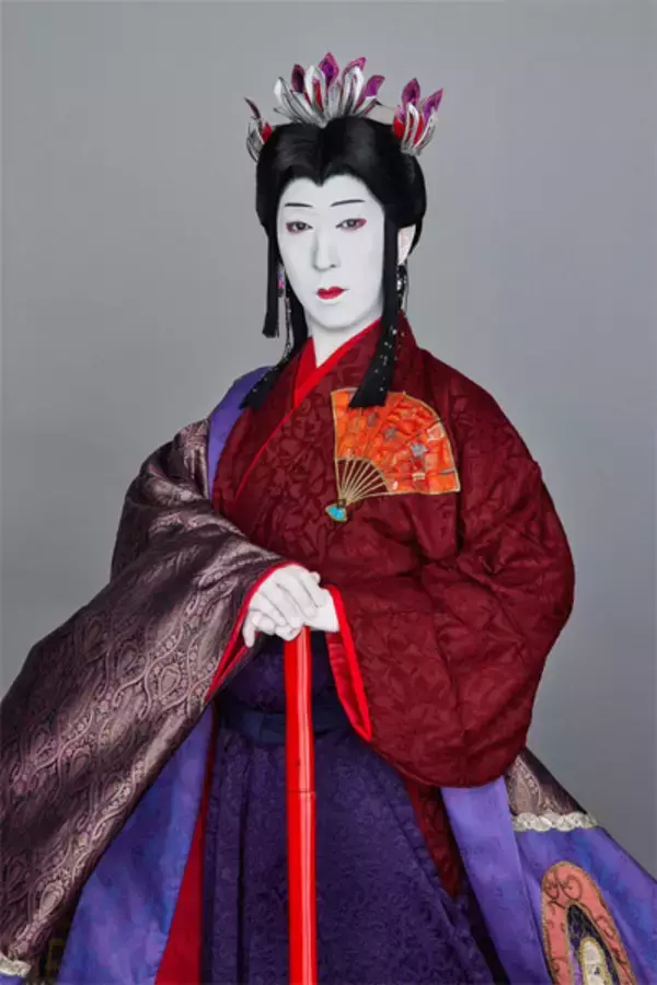 「スーパー歌舞伎「もののけ姫」扮装写真公開　アシタカ・サン・エボシ御前が“歌舞伎化”」の画像