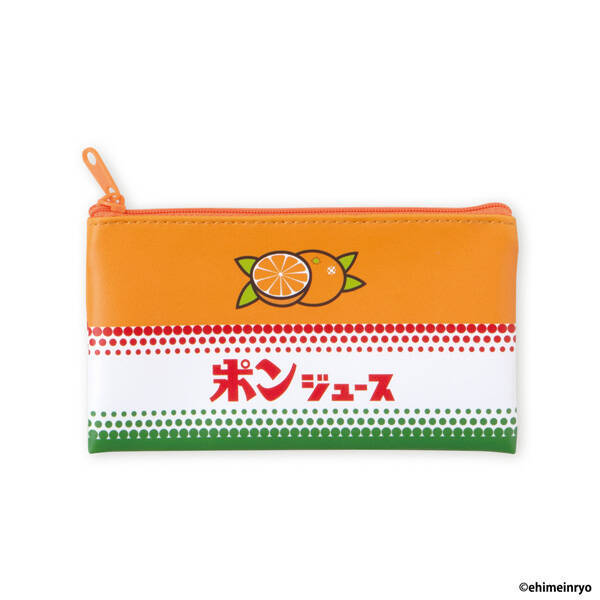 「ポンジュース」デザインのポーチやマグネットがガシャポンに初登場！
