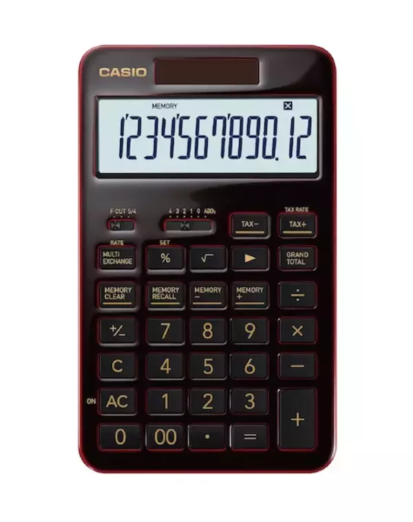 「カシオ、1台約10万円の漆塗り電卓を発売　世界限定650台」の画像