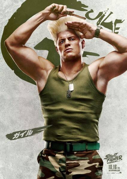実写映画「ストリートファイター」公開日が10月16日に決定　キャラポスター17種も一挙解禁