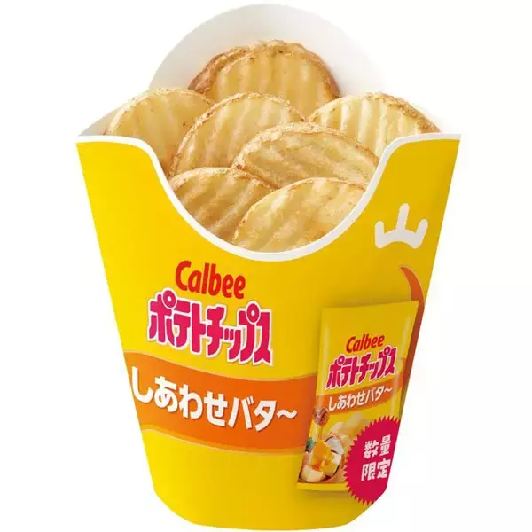 シャカシャカして完成　ミニストップ、「しあわせバタ～味」のポテトが登場