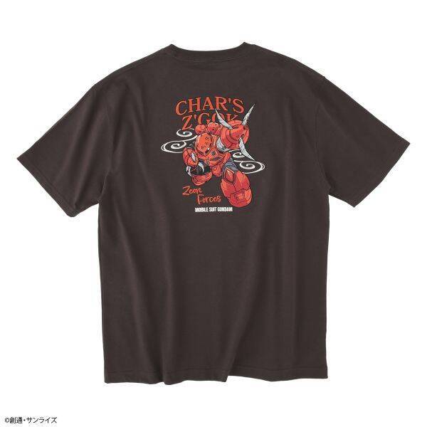 背中で魅せるガンダムTシャツ　名機3体を精緻なフル刺繍で表現