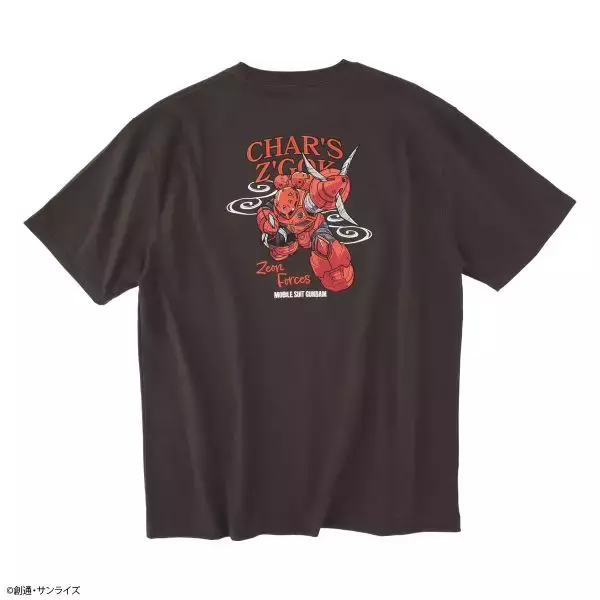 「背中で魅せるガンダムTシャツ　名機3体を精緻なフル刺繍で表現」の画像
