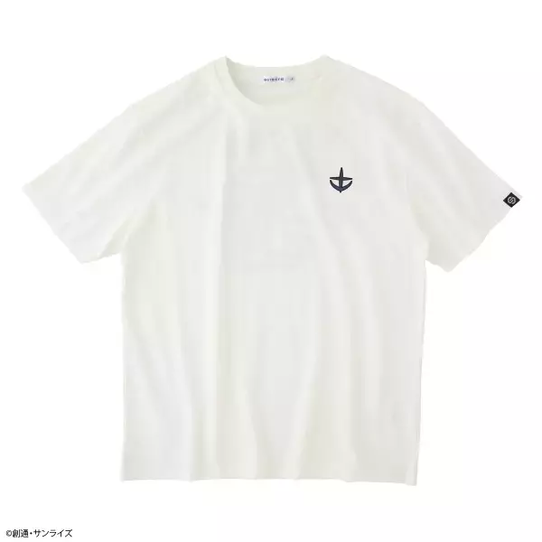 「背中で魅せるガンダムTシャツ　名機3体を精緻なフル刺繍で表現」の画像