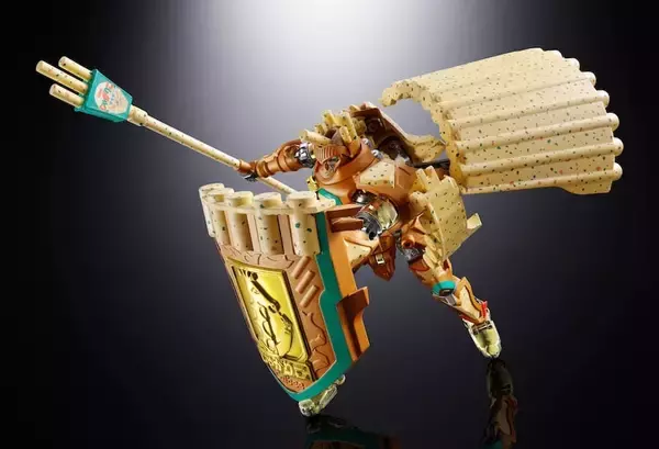 「お芋の力で目覚めるじゃがいもの騎士王！「超合金 じゃがりこキング」が発売決定」の画像