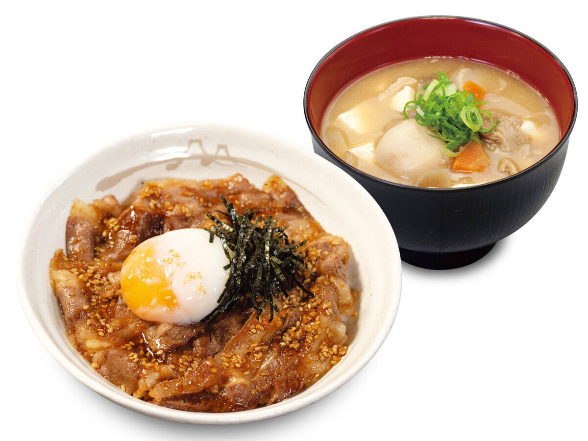松屋の2018年復刻メニュー総選挙1位「焼き牛めし」が復活＆サムゲタン風スープが初登場
