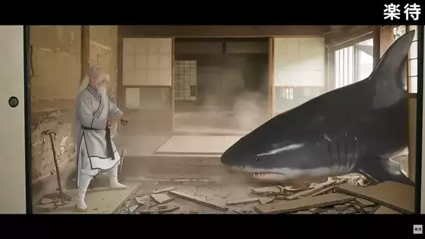 不動産サイトが放つ20分の怪作「空き家シャーク」が闇鍋状態→実はB級映画の皮をかぶった社会問題への警鐘だった